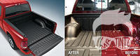 spray in truck bed liner before after 